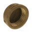 1-1/2" Threaded Brass Cap (Lead Free)