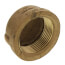 1-1/4" Threaded Brass Cap (Lead Free)