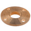 2" FNPT Brass Companion Flange, 150 psi (Lead-Free)