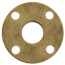1-1/2" FNPT Brass Companion Flange, 150 psi (Lead-Free)