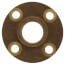 1-1/2" FNPT Brass Companion Flange, 150 psi (Lead-Free)
