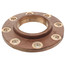 4" FNPT Brass Companion Flange, 150 psi (Lead-Free)