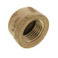 1/2" Threaded Brass Cap (Lead Free)
