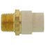 1/2" CPVC x Male Brass Adapter (Lead Free)