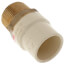 1" CPVC x Male Brass Adapter (Lead Free)