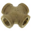 1/2" Brass Cross (Lead Free)