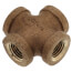 1/4" Brass Cross (Lead Free)