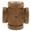 1/8" Brass Cross (Lead Free)