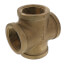 1-1/4" Brass Cross (Lead Free)