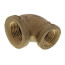 3/8" x 1/4" FIP Brass 90-Degree Reducing Elbow (Lead Free)