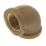3/8" FIP Brass 90-Degree Elbow (Lead Free)