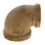 3/4" x 1/2" FIP Brass 90-Degree Reducing Elbow (Lead Free)