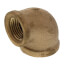 3/4" x 1/2" FIP Brass 90-Degree Reducing Elbow (Lead Free)