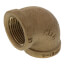 3/4" FIP Brass 90-Degree Elbow (Lead Free)