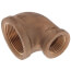 1-1/4" x 3/4" FIP Brass 90-Degree Reducing Elbow (Lead Free)