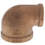 1-1/4" x 3/4" FIP Brass 90-Degree Reducing Elbow (Lead Free)
