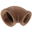 1-1/4" x 1" FIP Brass 90-Degree Reducing Elbow (Lead Free)