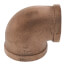 1-1/4" x 1" FIP Brass 90-Degree Reducing Elbow (Lead Free)