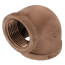 1-1/4" x 1" FIP Brass 90-Degree Reducing Elbow (Lead Free)