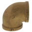 1-1/4" FIP Brass 90-Degree Elbow (Lead Free)