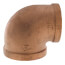 1-1/2" x 1-1/4" FIP Brass 90-Degree Reducing Elbow (Lead Free)
