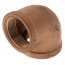 1-1/2" x 1-1/4" FIP Brass 90-Degree Reducing Elbow (Lead Free)