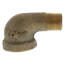 1/8" Brass 90 Deg Street Elbow, Lead Free (Threaded)
