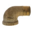 3/8" Brass 90 Deg Street Elbow, Lead Free (Threaded)