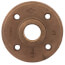 3/4" Brass Floor Flange w/ Holes (Lead-Free)