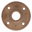 1" Brass Floor Flange w/ Holes (Lead-Free)