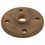 1/2" Brass Floor Flange w/ Holes (Lead-Free)