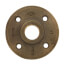 3/4" Brass Floor Flange w/ Holes (Lead-Free)