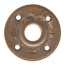 1" Brass Floor Flange w/ Holes (Lead-Free)