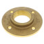 1-1/2" Brass Floor Flange w/ Holes (Lead-Free)
