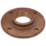 2" Brass Floor Flange w/ Holes (Lead-Free)