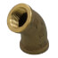 1/2" FIP x FIP 45° Brass Elbow (Lead Free)
