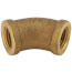 1/4" FIP 45-Degree Brass Elbow (Lead Free)