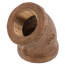 3/8" FIP 45-Degree Brass Elbow (Lead Free)