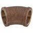 1" FIP x FIP 45° Brass Elbow (Lead Free)