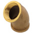 1-1/2" FIP 45-Degree Brass Elbow (Lead Free)
