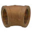 1-1/4" FIP 45-Degree Brass Elbow (Lead Free)