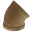 2-1/2" FIP 45-Degree Brass Elbow (Lead Free)