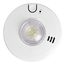 Hardwired Smoke Alarm w/ LED Strobe & 10-Year Battery Backup