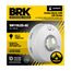Hardwired Smoke Alarm w/ LED Strobe & 10-Year Battery Backup