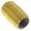 1/4" x Close Brass Nipple (Lead Free)
