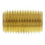 1/4" x Close Brass Nipple (Lead Free)