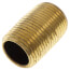 3/8" x Close Brass Nipple (Lead Free)