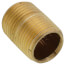 1/2" x Close Brass Nipple (Lead Free)
