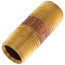 1/2" x 2" Brass Nipple (Lead Free)