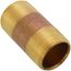 1-1/4" x 3" Brass Nipple (Lead Free)